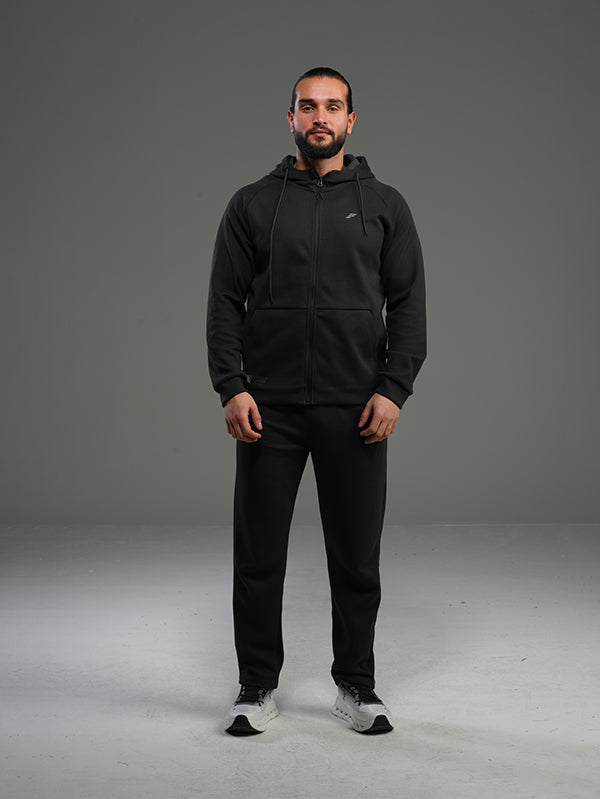 Set Full Zip Hoodie with Straight Pant